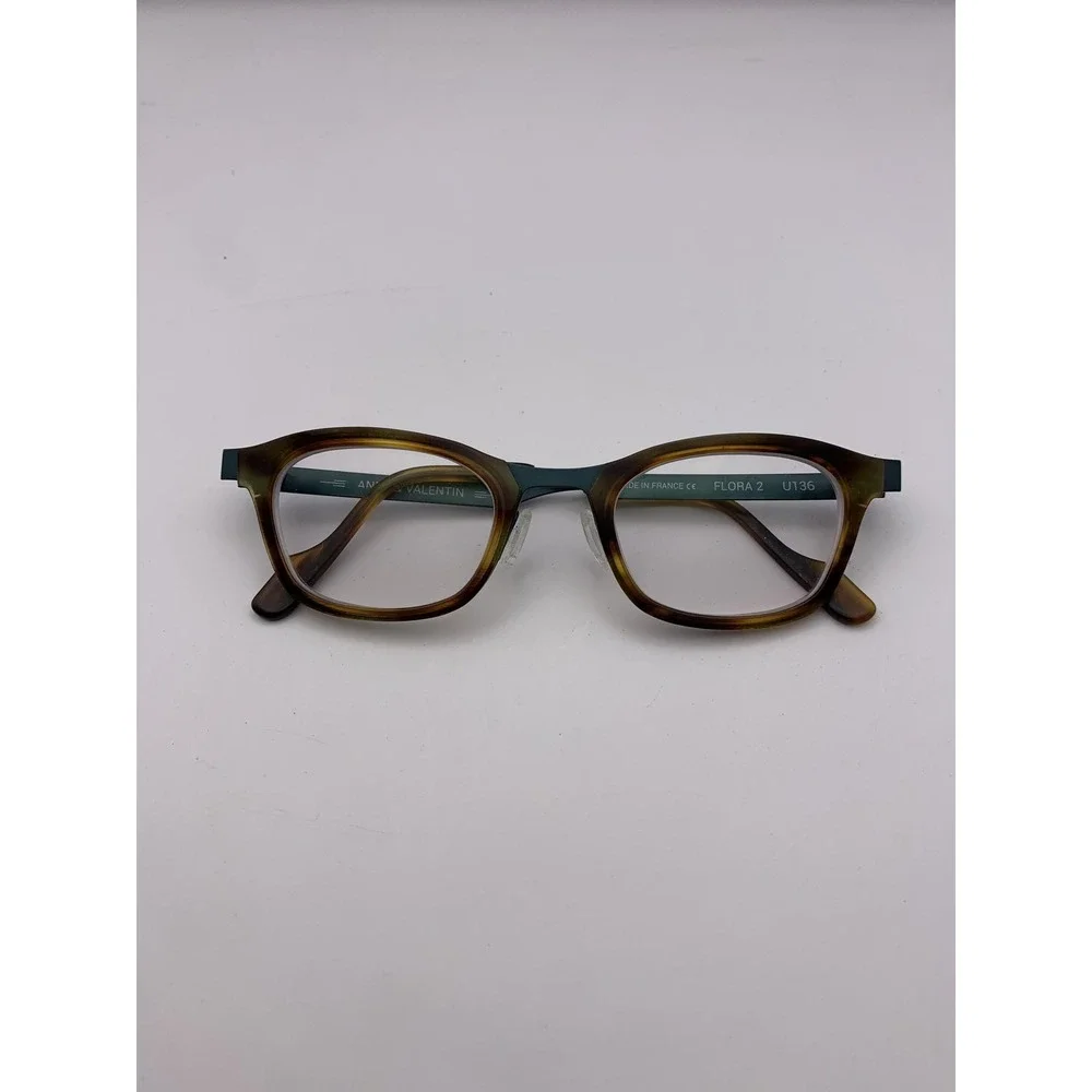 Anne & Valentin Eyeglasses U136 Flora 2 Frames Brown Green Made In France
